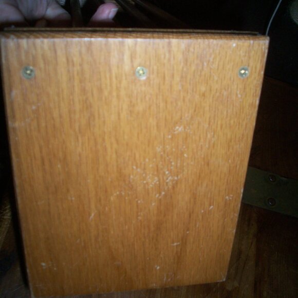 Vintage Wood Bookends Expanding Wooden Book Ends Holder CD/DVD Rack Shelf Dryer - Picture 9 of 12